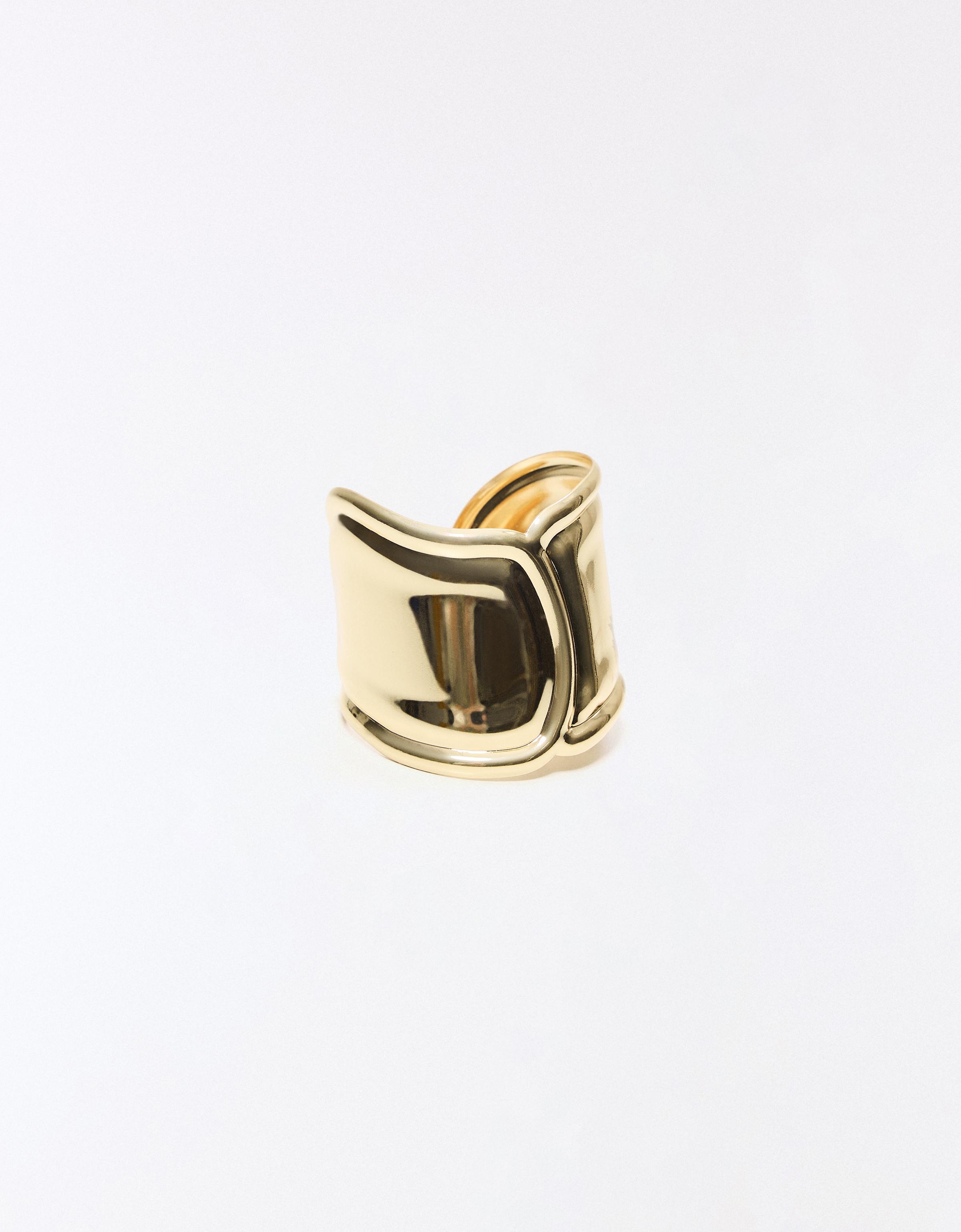 Bracelete liso dourado